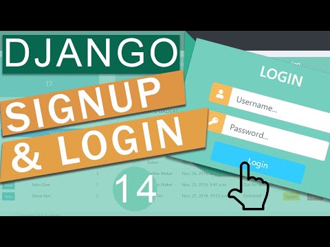 User Registration and Login Authentication | Django (3.0) Crash Course Tutorials (pt 14)