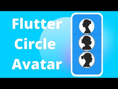 Flutter Circle Avatar Image | Profile Network Image & Json Listview