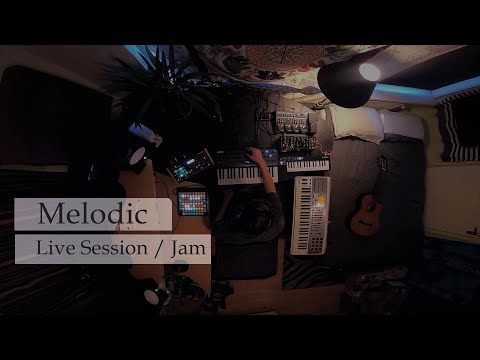 Melodic Techno Ableton Live Session #1 / Jam (Argon 8, Analog Rytm & Moog Mother 32)