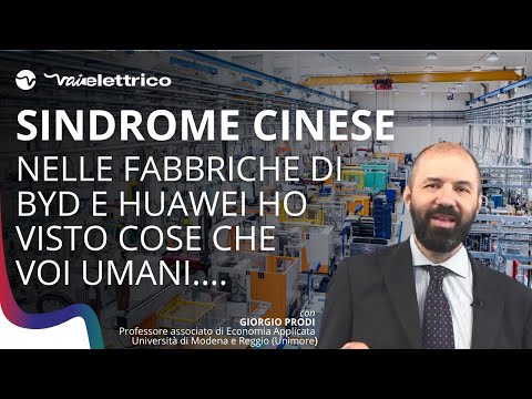 I visited BYD and Huawei in China. And I saw something that...