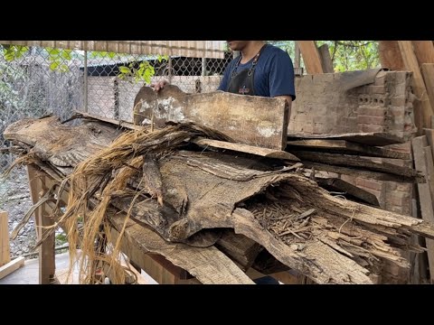 The Wood Industry is SHOCKED!  Turning Ugly Rotten Wood Into Art