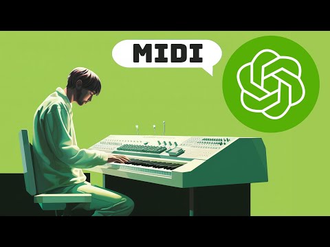 A.I. MIDIs with chatGPT (The future of music production?)