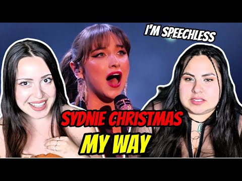 Sydnie Christmas -  INCREDIBLE cover of My Way!!!| BGT 2024 Semi-Finals | Two Sisters REACT
