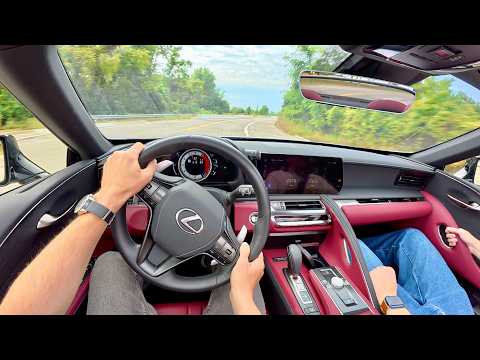 2025 Lexus LC 500 Convertible - POV Driving Impressions