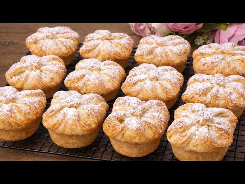 Blätterteig Muffin. Ein virales Rezept in nur 15 Minuten!