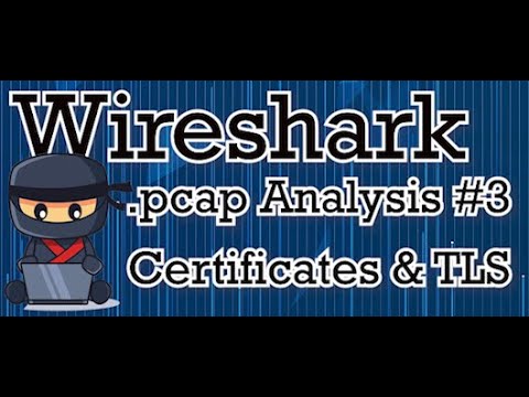 Wireshark class 4.3 - How to analyze a packet capture Certificates & TLS Encryption Troubleshooting