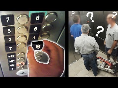 Switching Elevator Buttons Prank