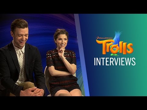 [P4] Anna Kendrick & Justin Timberlake | Trolls Interviews Compilation