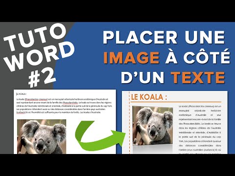 Tuto Word #2 - Mettre une image à côté d'un texte