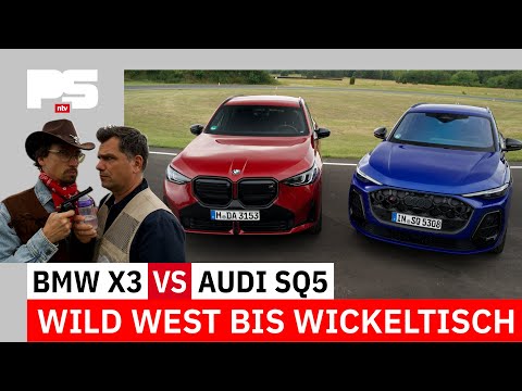 BMW X3 M50 vs. Audi SQ5 (2025): Superpower or Supermarket or Both? | PS Automagazin