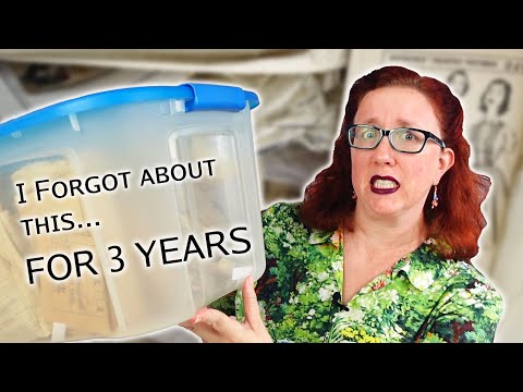 Unbox mystery patterns with me (that I totally DID NOT forget existed in my house)