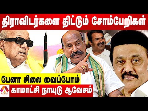 எங்கள வந்தேறின்னு சொன்னா சும்மா விடமாட்டேன் - காமாட்சி நாயுடு ஆவேசம் | கொடி பறக்குது | Aadhan Tamil