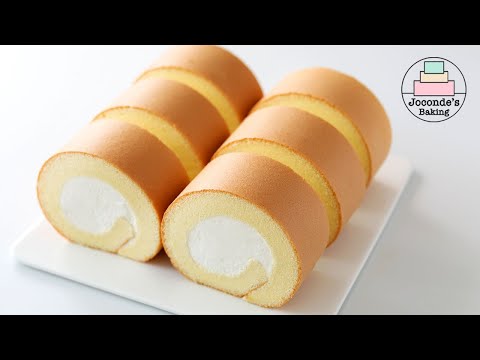 The Perfect Roll Cake: Soft, Moist, Tender / No Cracks ❌ No Peeling ❌ No Pudding Layer ❌