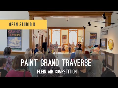 Paint Grand Traverse Plein Air Competition. Learn oil painting with Vlad Duchev