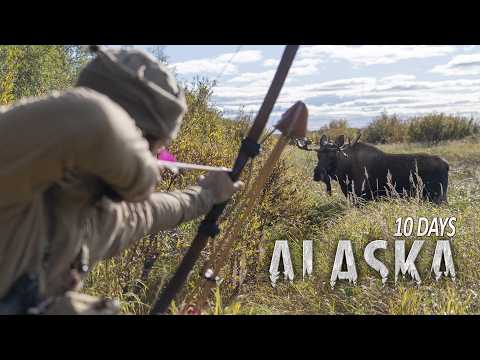 10 Days Camping and Traditional Bow Hunting Moose in ALASKA