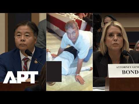 Ted Lieu Says Woman in Photo With Andrew Was Epstein's Trafficking Victim, Pam Bondi Confirms | APT