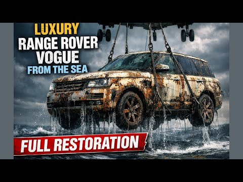 I Recovered a Luxury Range Rover Vogue (L405) From the Sea… You Won’t Believe the Result Looking New