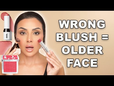 The Blush Placement That Takes 5 Years Off Your Face