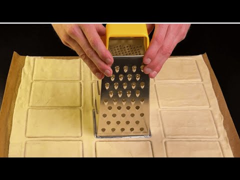 A festive appetizer in just 10 minutes!  Made from puff pastry!