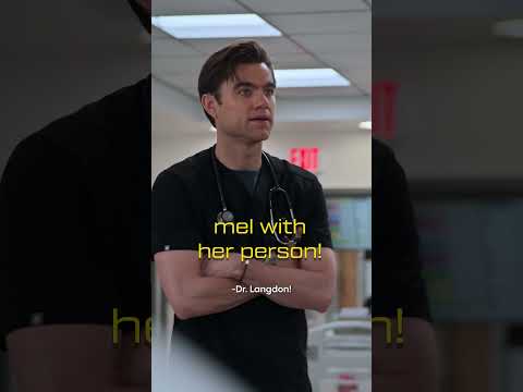 Everyone needs their person. #ThePitt #MelKing #TaylorDearden #PatrickBall