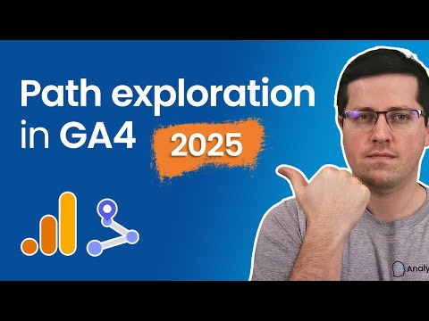 Path exploration in Google Analytics 4 (2025) || Path reports in GA4