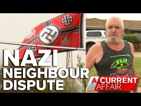 Nazi flag shocks Aussie neighbourhood | A Current Affair