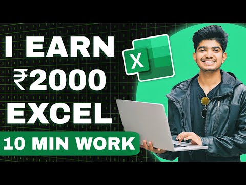How I Earned ₹2000 with an Excel Freelancing Project in 2025
