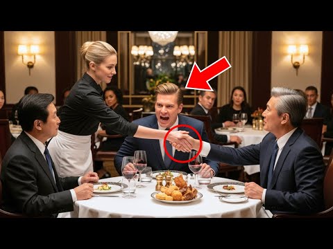 “Try Saying That!”—The Billionaire Mocked Her Accent, Then the Waitress Spoke Perfect Chinese