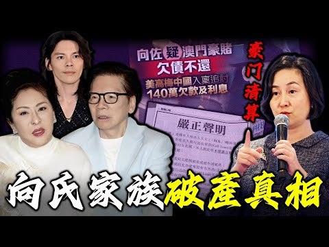 一張賭場帳單，揭開豪門向家 “ 破產 ” 危局！從世交變債主！何超瓊點解唔惜撕破臉，親自出手追債向華強？背後究竟係賭債風波，定係一場蓄謀已久嘅清算？【姊姊有嘢講】