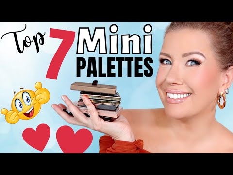 7 BEST MINI EYESHADOW PALETTES | Risa Does Makeup