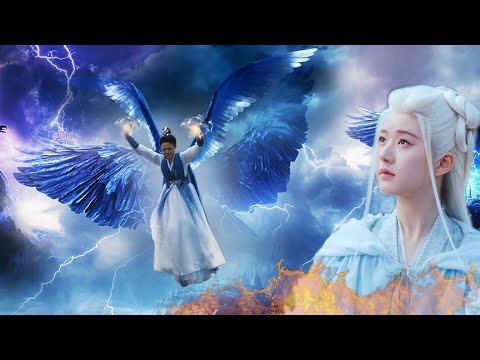 Divine bird summons lightning 🌊 All gods fight 🌊 Demon king becomes god 🌊 Movie.