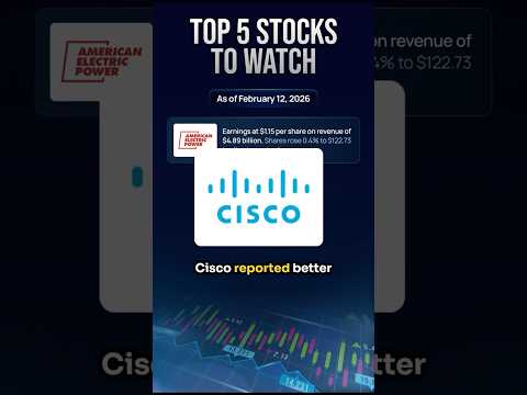 Top 5 Stocks To Watch In The Stock Market Today February 12th