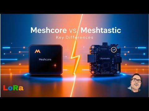 Meshcore vs. Meshtastic: Key Differences Explained
