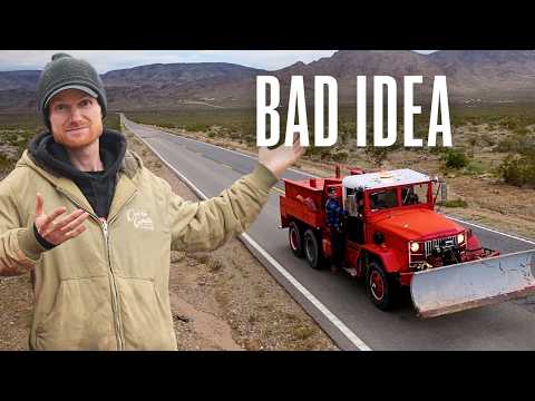 I Bought a 6x6 Military Firetruck and Tried to Drive It 215 Miles Home