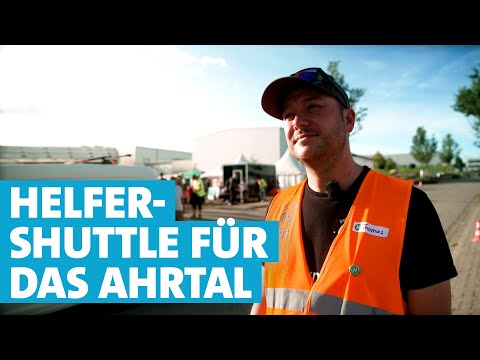 Der Hoffnungsmacher: Thomas Pütz und sein Helfer-Shuttle ins Ahrtal