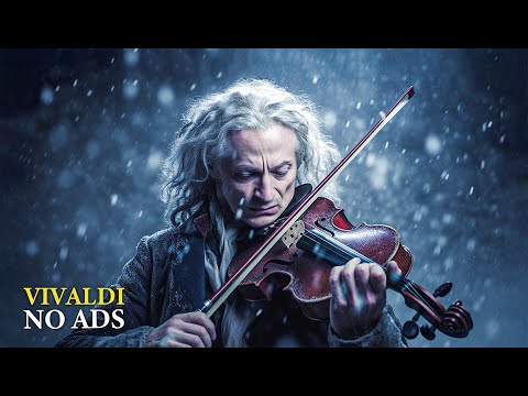 Vivaldi: Winter (30 min NO ADS) - The Four Seasons| Most Famous Classical Pieces & AI Art - 432hz