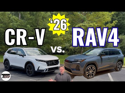 2026 Toyota RAV4 vs 2026 Honda CR-V: The ULTIMATE BATTLE!