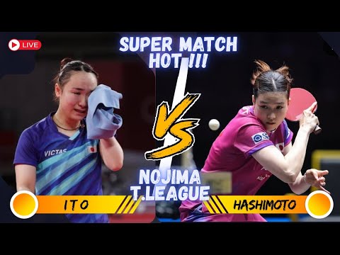 Amazing‼️ HONOKA HASHIMOTO VS MIMA ITO | NOJIMA CUP T.LEAGUE