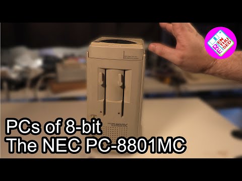PCs of 8bit: The NEC PC-8801MC #RetroComputing