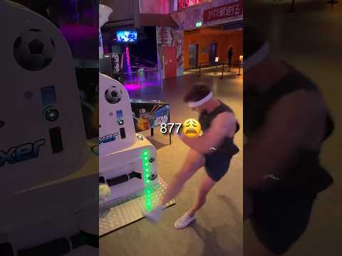beating a kick machine