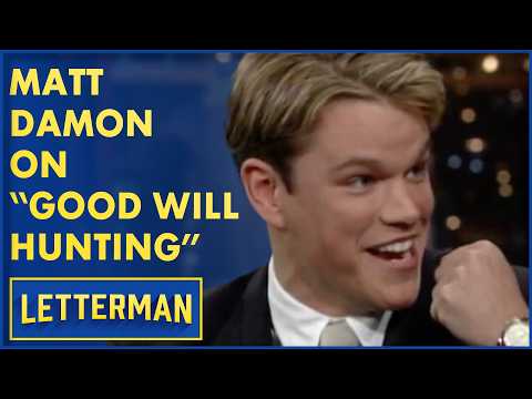 Matt Damon on Ben Affleck and the Overnight Success of “Good Will Hunting” | David Letterman