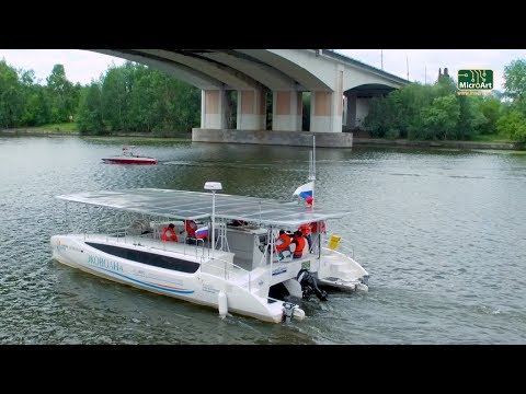 Путешествие на солнечном катамаране Санкт-Петербург - Астрахань. 5000 км за счёт солнца!
