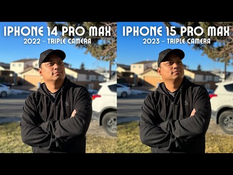 iPhone 14 Pro Max vs iPhone 15 Pro Max camera comparison! (The Ultimate Camera Test!)