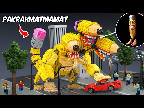 LEGO Brainrot: All Characters Turned into CURSED MONSTERS?! | AM Bricks Galaxy