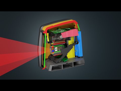 How a laser level works