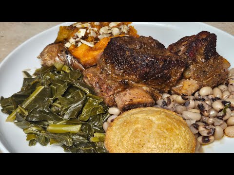 Fall off the bone beef short rib dinner