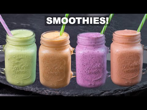 4 Healthy and Nutritious Breakfast Smoothies Prepared in 1 Minute | Abelca