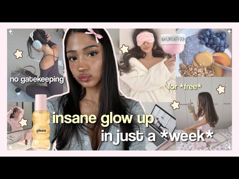 Glow up in JUST 7 DAYS ( no money needed) become insanely hot in just a week ⭐️✨