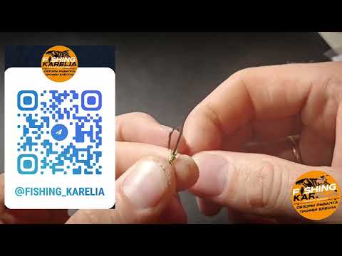 How to tie a hook to a fishing line or cord. #fishing