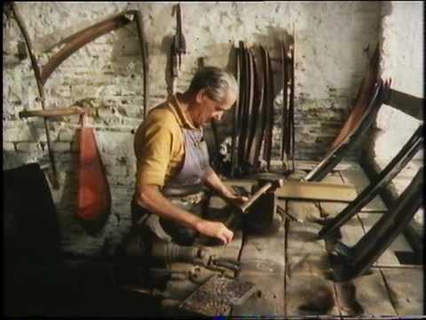 How Scythes are made| traditional crafts | Finding out | 1980